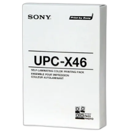 Fotolusio (for Sony) UPC-X46 (4X6) Color Print Pack (25 Sheets)