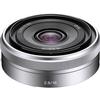 Sony E-Mount 16mm f/2.8 Wide-Angle Alpha E-Mount Lens - Silver