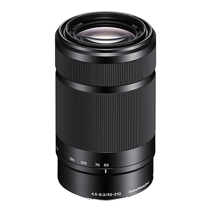 Sony 55-210mm f/4.5-6.3 OSS E-Mount Zoom Lens - Black
