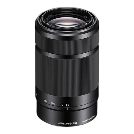 Sony 55-210mm f/4.5-6.3 OSS E-Mount Zoom Lens - Black