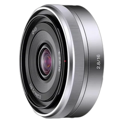 Sony E 16mm f/2.8 Lens (Silver)