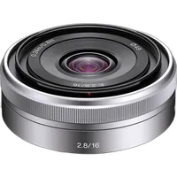 Sony E 16mm f/2.8 Lens (Silver) 1