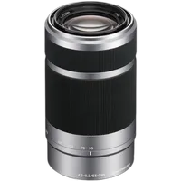 Sony E 55-210mm f/4.5-6.3 OSS E-mount Zoom Lens - Silver 0