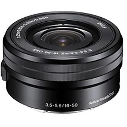 Sony E PZ 16-50mm f/3.5-5.6 OSS E-mount Power Zoom Lens - Black