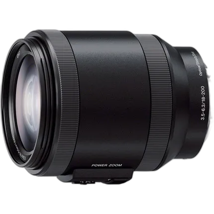 Sony E PZ 18-200mm f/3.5-6.3 OSS E-Mount Power Zoom Lens - Black