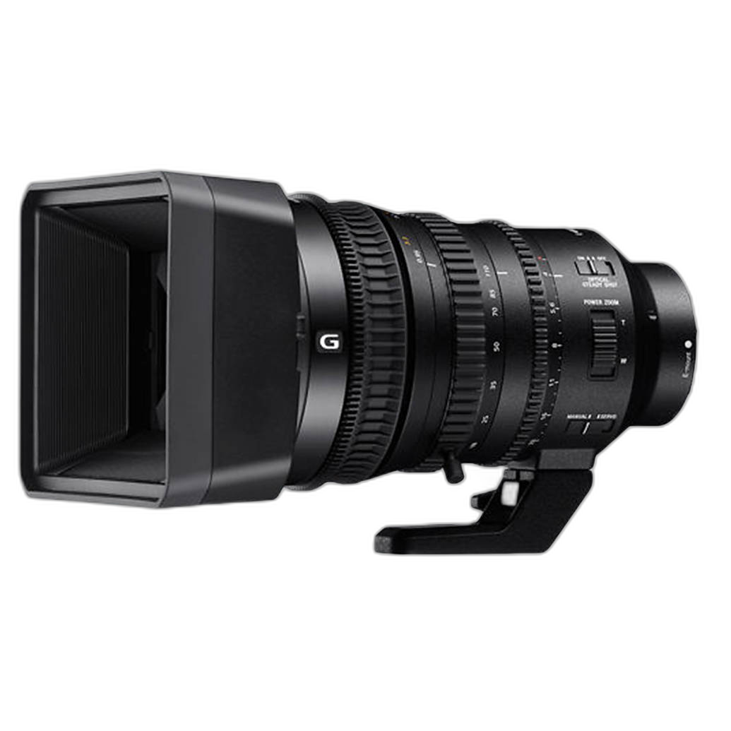 Sony 18-110mm f/4 G OSS APS-C power zoom lens detail