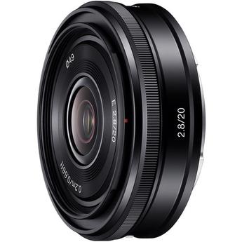 Sony E 20mm f/2.8 E-mount Prime Lens