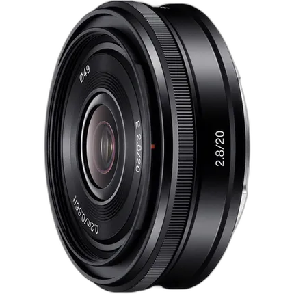 Sony E 20mm f/2.8 E-mount Prime Lens