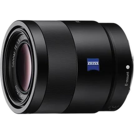 Sony Sonnar T FE 55mm f/1.8 ZA Full-frame E-Mount Prime Lens - Black