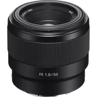 Sony FE 50mm f/1.8 Lens (Black)