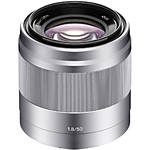 Sony 50mm f/1.8 OSS E-Mount Lens (Silver)