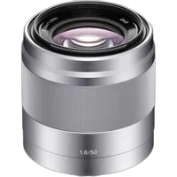 Sony 50mm f/1.8 OSS E-Mount Lens (Silver) 0
