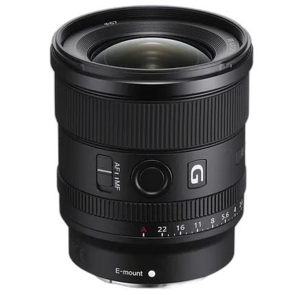Sony FE 20mm f/1.8 G Lens