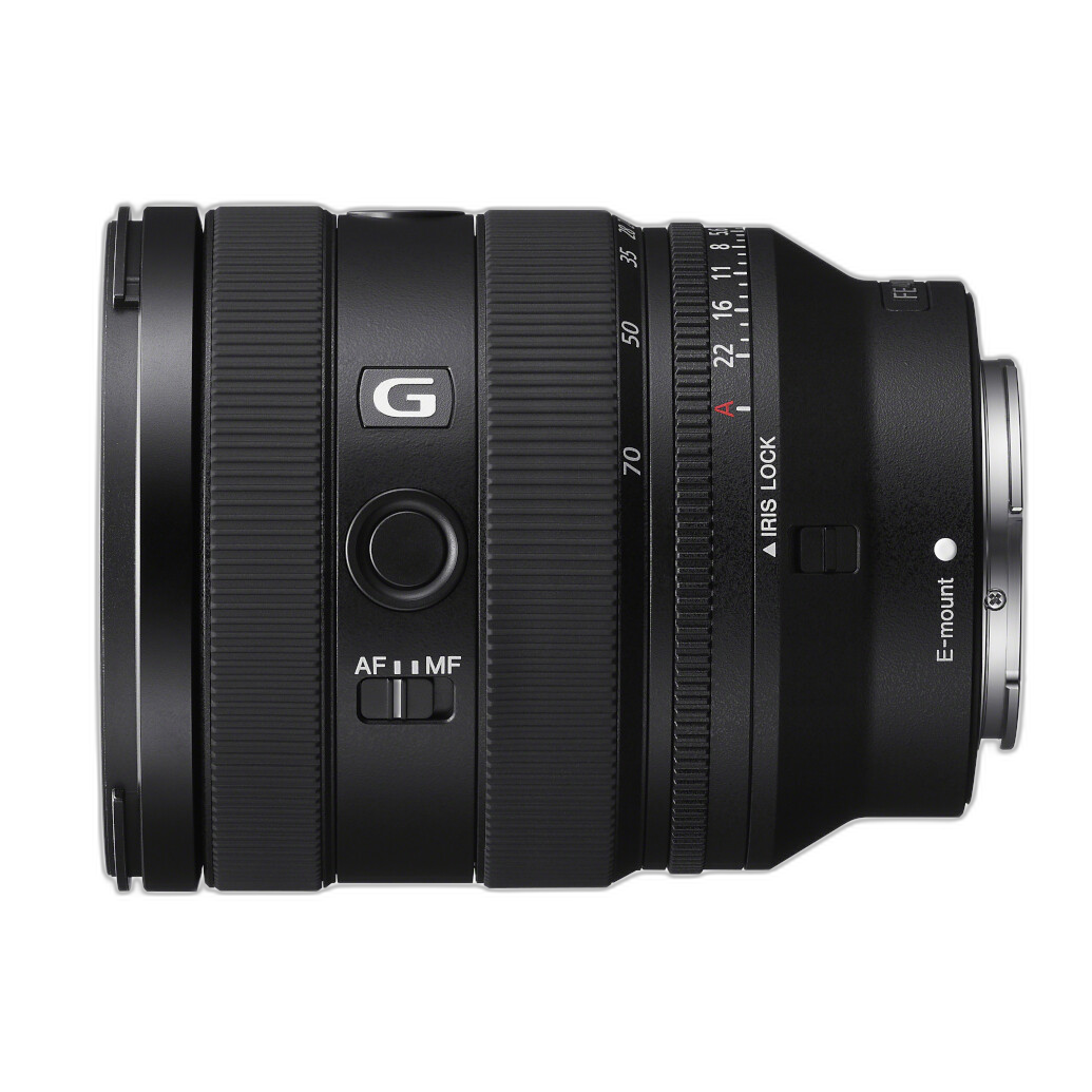 Sony FE 20-70mm f/4 G side view
