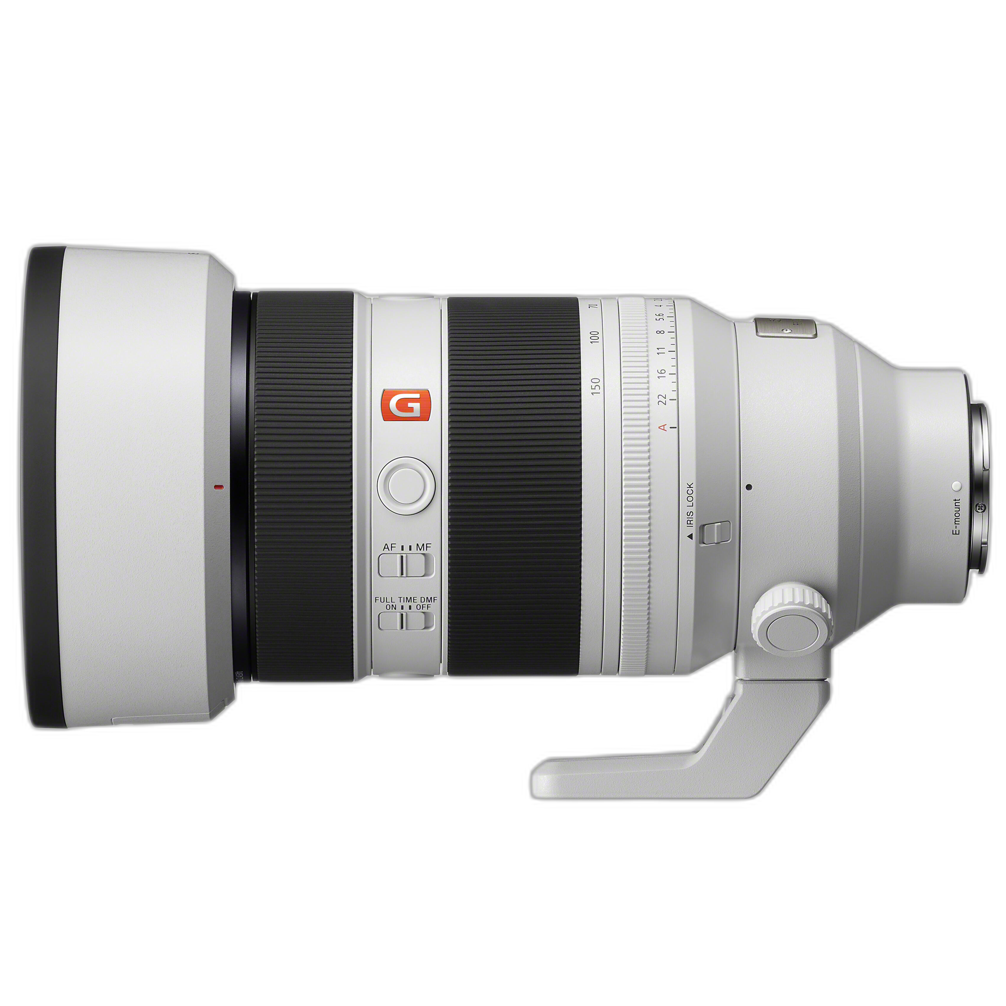 Sony FE 50-150mm F2 GM Lens side view