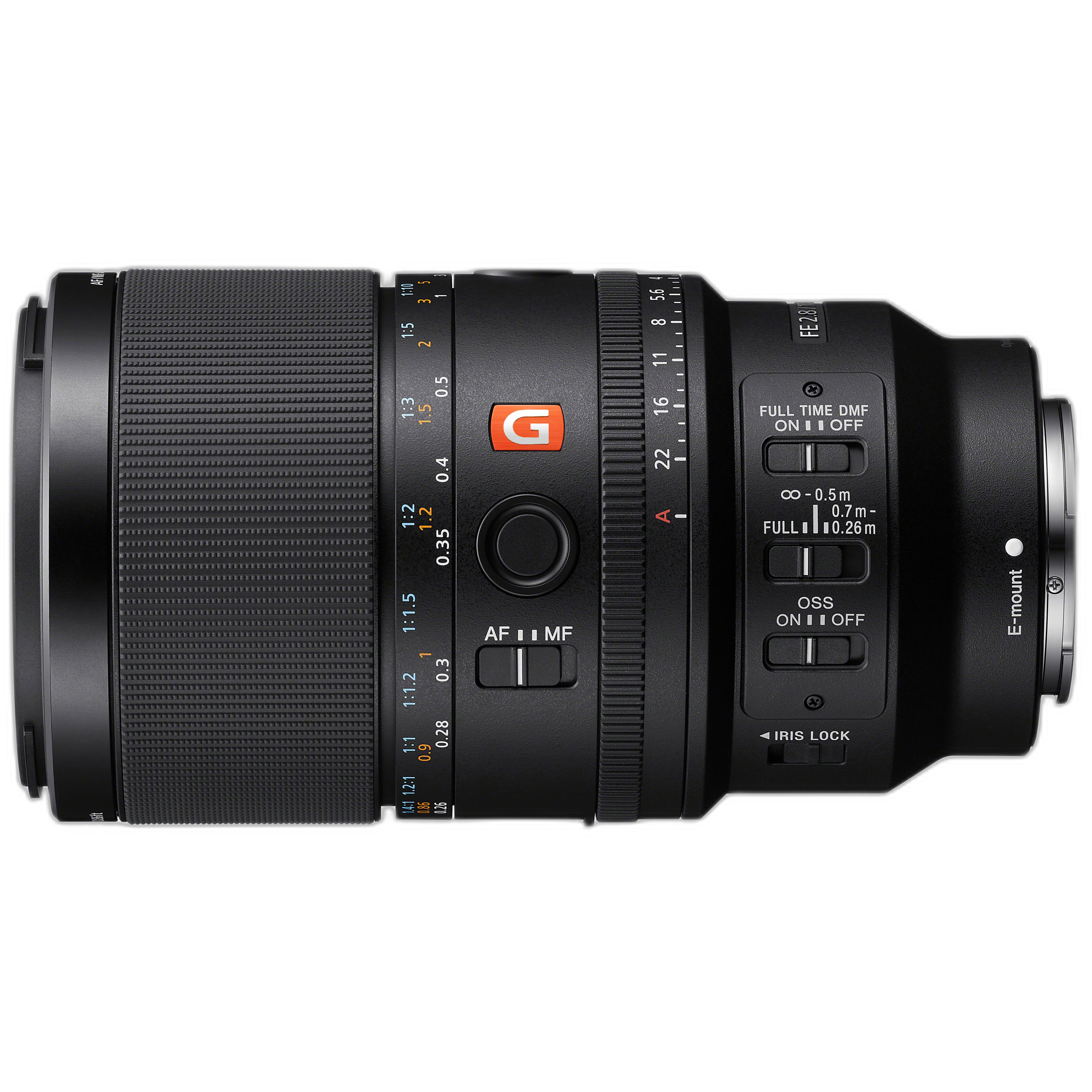 Sony FE 100mm F2.8 GM OSS Macro Lens detail view