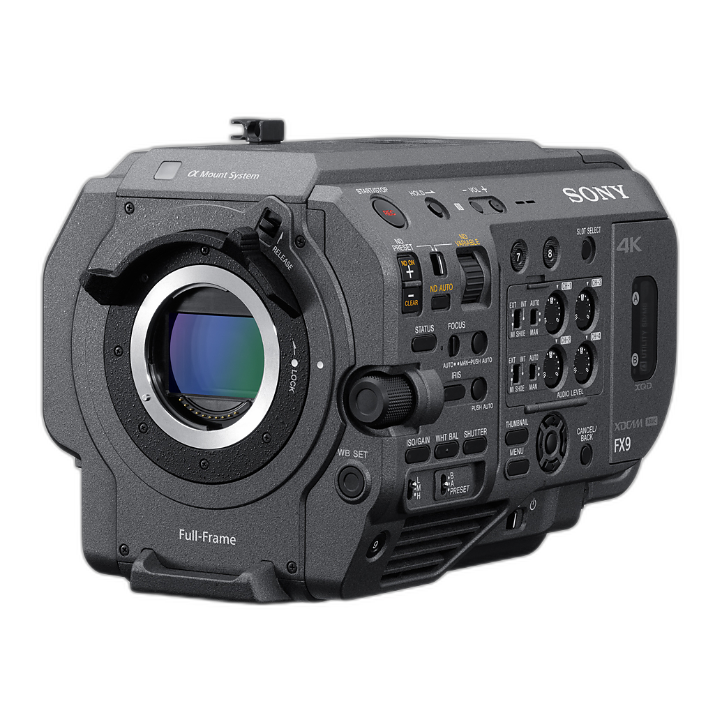 Sony PXW-FX9K XDCAM 6K Full-Frame Camera System side view