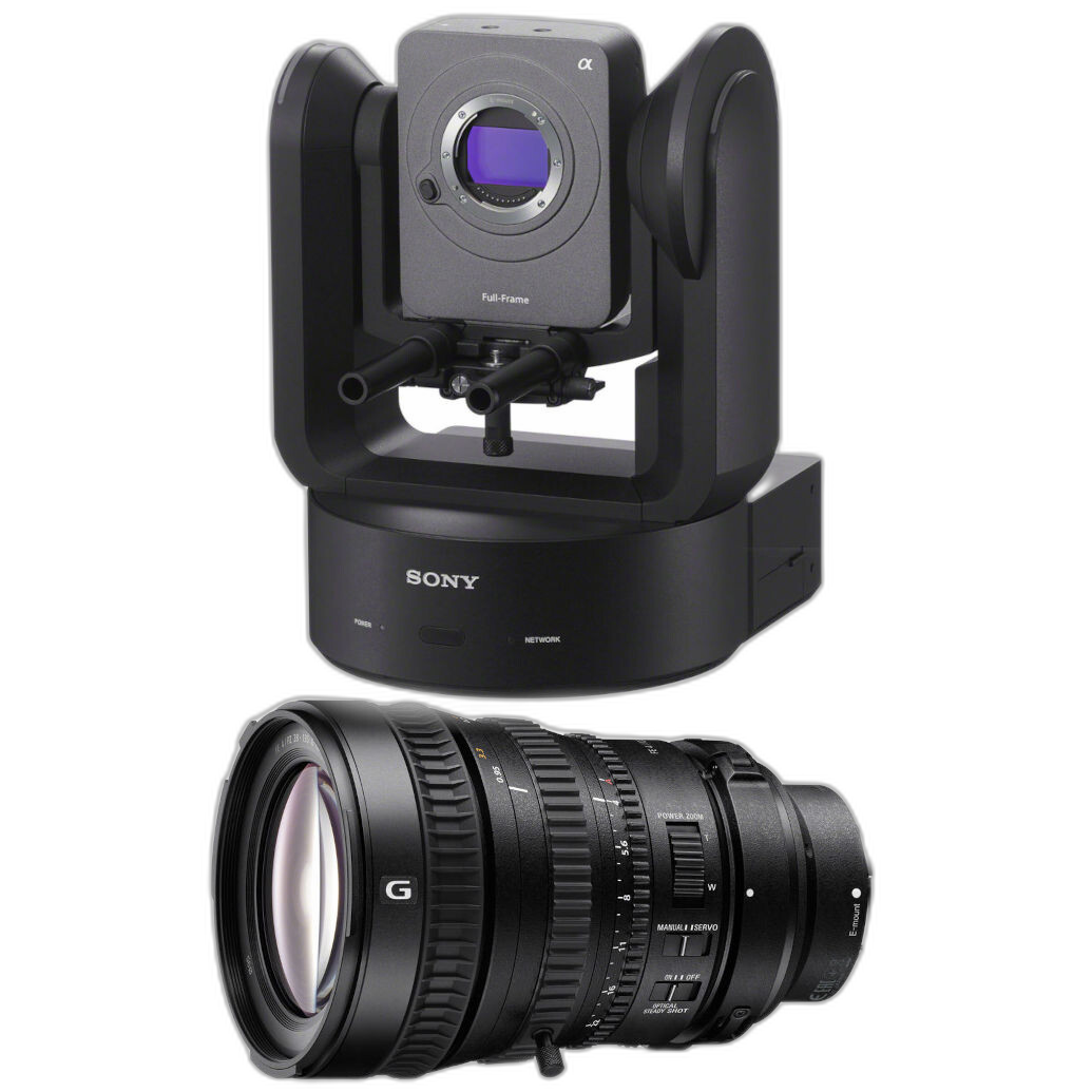 Sony FR7 Cinema Line Full-Frame PTZ Robotic Camera with 28-135mm Zoom Lens