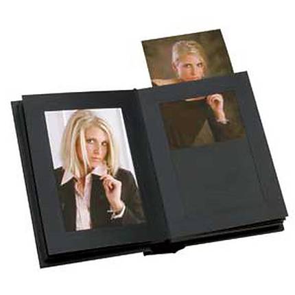 Tap 4 x 6 In. Parade-46 Album Black with Black Pages (10 Pages)