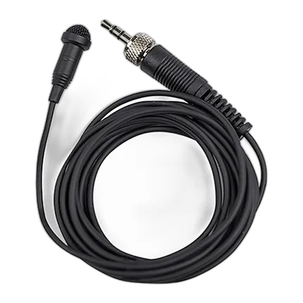Tascam TM-10LB - Lavalier Microphone for DR-10L Digital Recorder (Black)