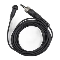 Tascam TM-10LB - Lavalier Microphone for DR-10L Digital Recorder (Black) 0