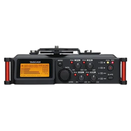 Tascam DR-70D 4-Channel Audio Recording Device for DSLR and Video Cameras