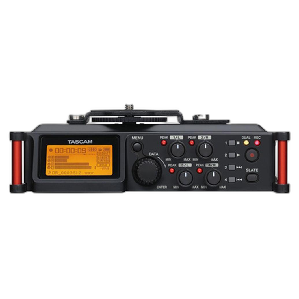 Tascam DR-70D 4-Channel Audio Recording Device for DSLR and Video Cameras