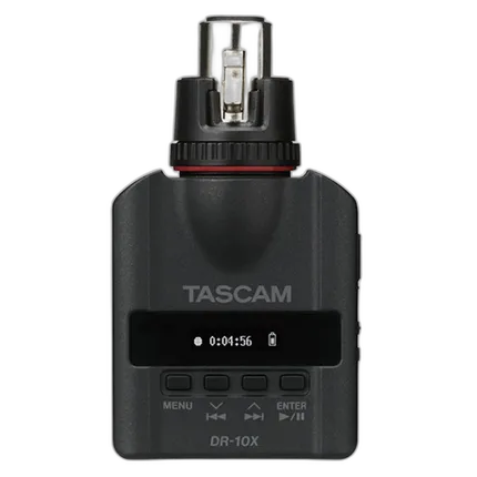 Tascam DR-10X Plug-On Micro Linear PCM Recorder (XLR)