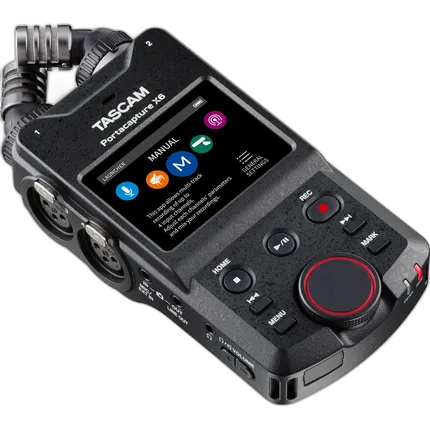 Tascam Portacapture X6 32-Bit Float 6-Channel Field Recorder