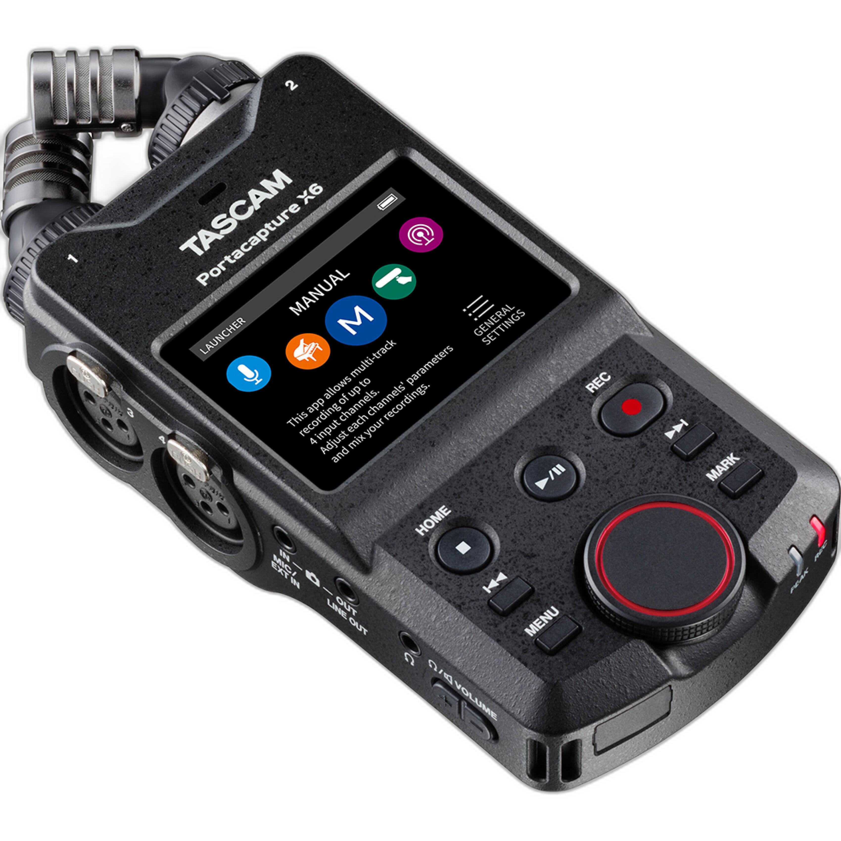 Tascam Portacapture X6 32-Bit Float 6-Channel Field Recorder