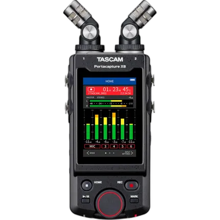 Tascam Portacapture X8 32-Bit Float 8-Channel Field Recorder