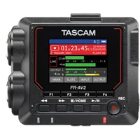 Tascam FR-AV2 32-Bit Float Field Recorder with Timecode Generator 1