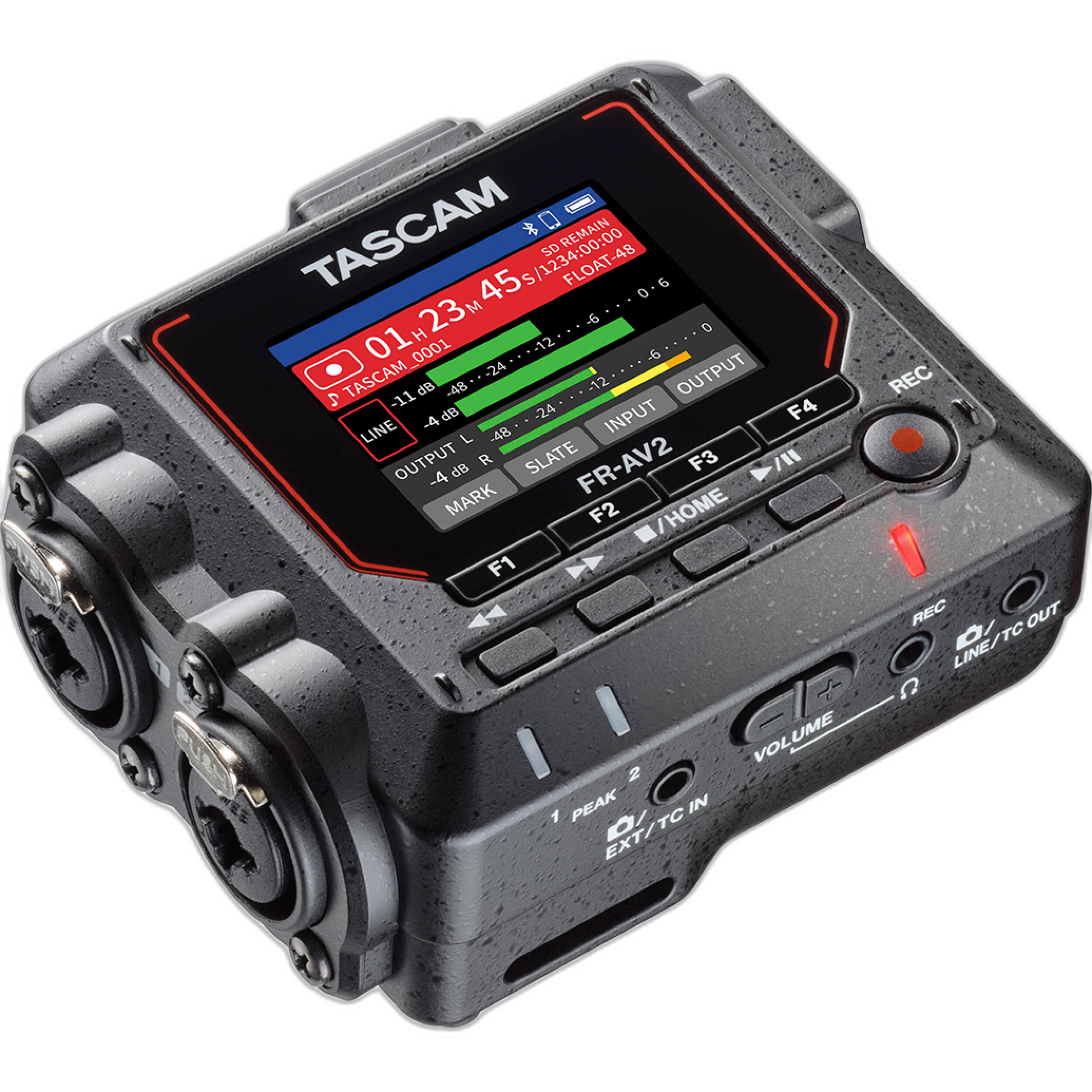 Tascam FR-AV2 32-Bit Float Field Recorder with Timecode Generator