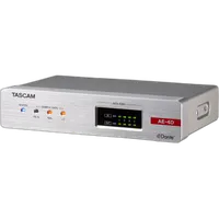 Tascam AE-4D AES/EBU Input/Output Dante Converter with Built-In DSP Mixer 0