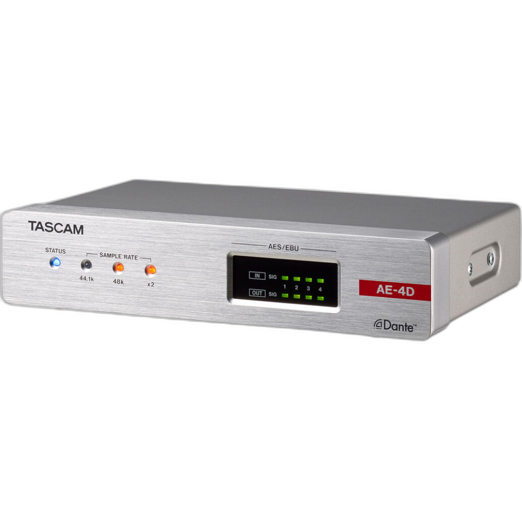 Tascam AE-4D Dante converter