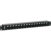 Tascam BO-16DX/IN Rackmount 16-Channel XLR Female to DB25 Adapter 1