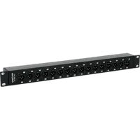 Tascam BO-16DX/OUT Rackmount 16-Channel DB25 to XLR Male Adapter 1