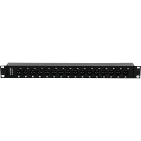Tascam BO-16DX/OUT Rackmount 16-Channel DB25 to XLR Male Adapter 2