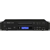 Tascam CD-200BT Rackmount CD Player With Bluetooth Receiver 0