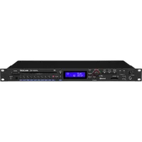 Tascam CD-400U CD/SD/USB Player with Bluetooth and AM/FM Tuner 0
