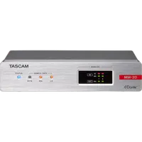 Tascam MM-2D-X 2-Ch Mic/Line Input/Output Dante Converter w/Built-In DSP Mix 1