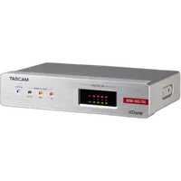 Tascam MM-4D/IN-E 4-Ch Mic/Line Input Dante Converter with Built-In DSP Mixe 0
