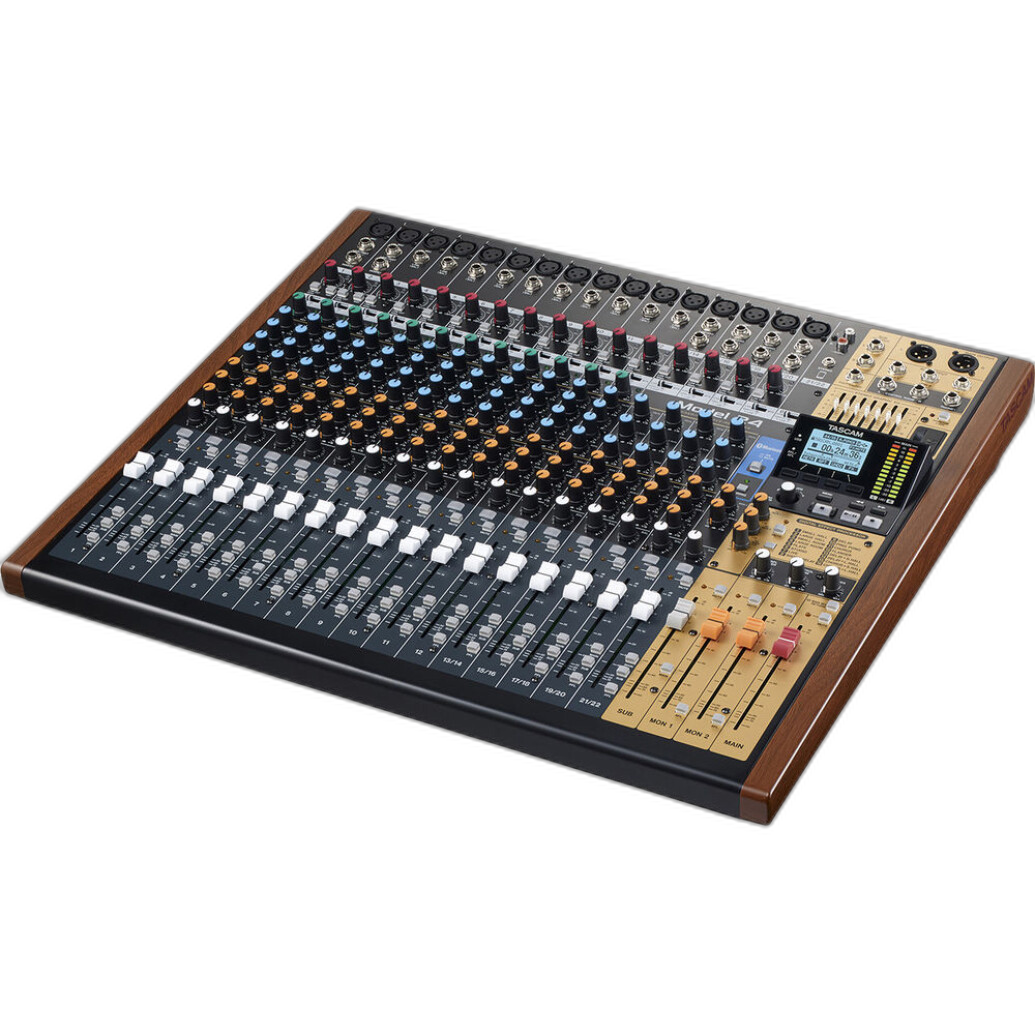 Tascam Model 24 Digital Mixer Recorder and USB Audio Interface