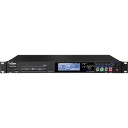 Tascam SS-R250N Memory Recorder with Networking and Optional Dante Support