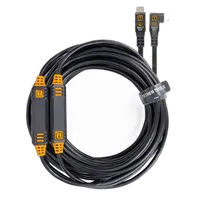 Tether Tools TetherGuard LeverLock  and  Cable Kit USB-C to USB-C 31ft Straight 1