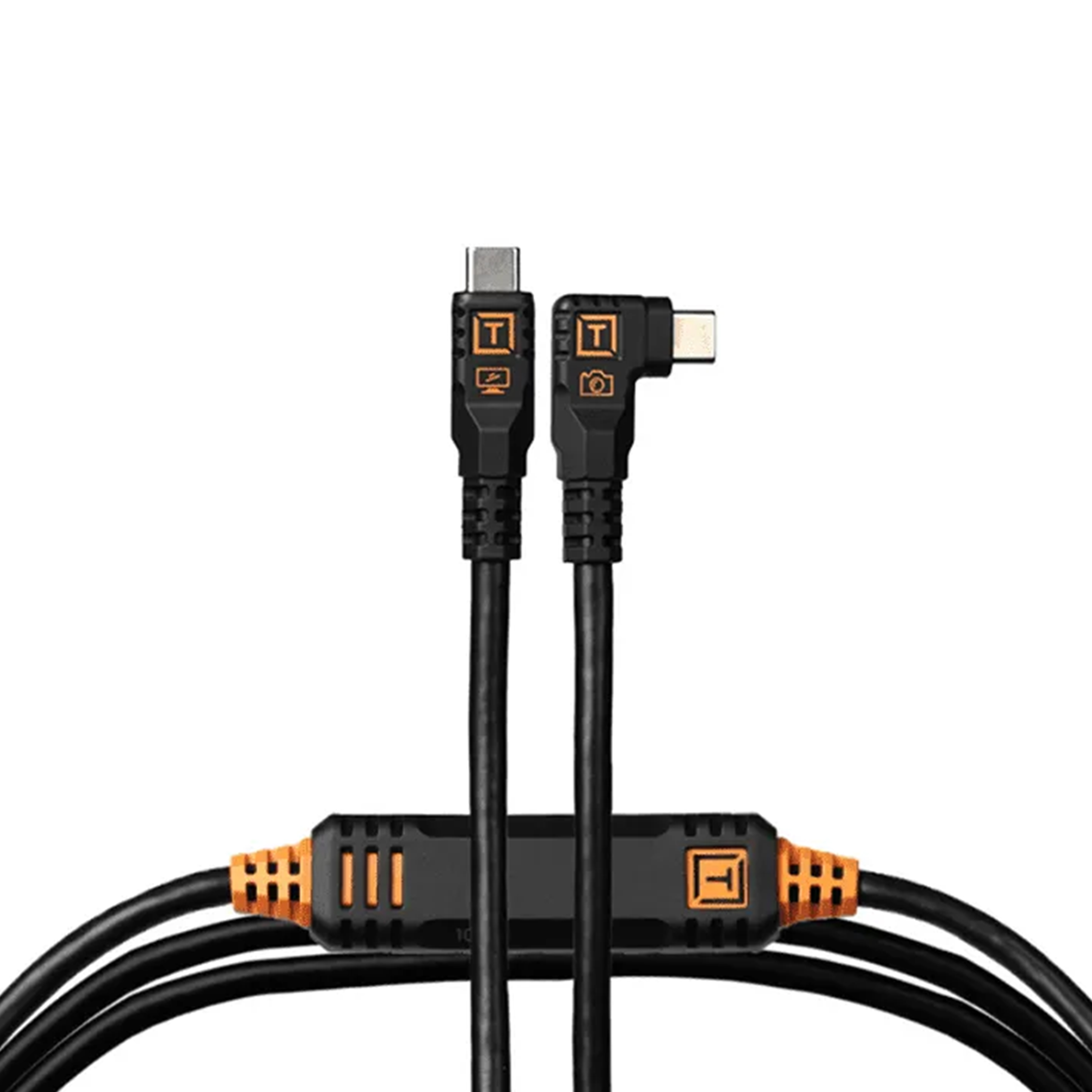 Tether Tools Optima 10G USB-C 15ft Straight to Right