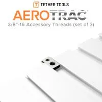 Tether Tools AeroTrac 3/8in-16 Accessory Threads (set of 3) 1