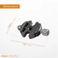 Tether Tools Rock Solid Arca Quick Release Tripod Adapter  and  Plate 6
