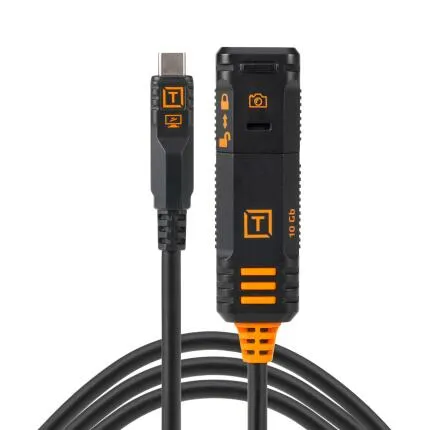 Tether Tools TetherPro Optima 10G TetherBoost Locking USB-C Extension Cable