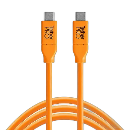 Tether Tools TetherPro USB-C to USB-C Cable 3ft Orange